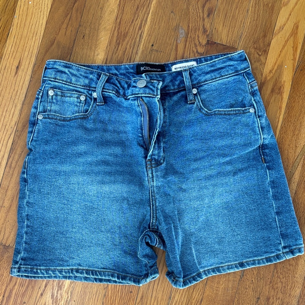 BCBGeneration Boyfriend Denim Jean Shorts